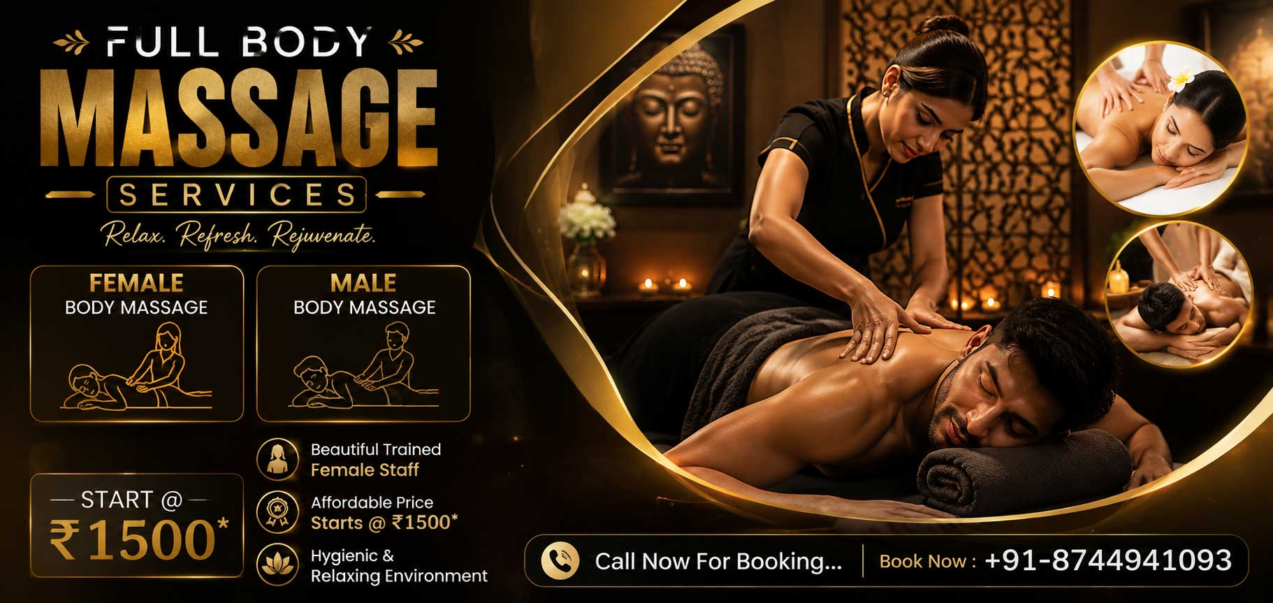 Body Massage in Rohini